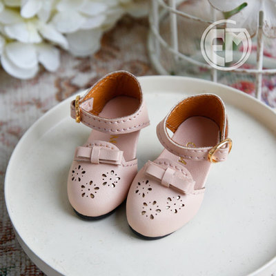 taobao agent GEM shoes 6 points bjd doll shoes, Debbie/malter the same pink high heel hollow sandals