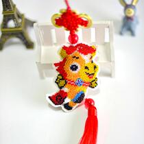 Horse Zodiac full beaded beads cross stitch car pendant car decoration 2021 new self safe