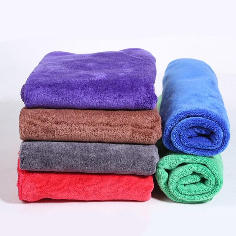 Car graver cloth towels car wash towels water suction thickened without dropping the hairy trumpet special car big number rag no watermark