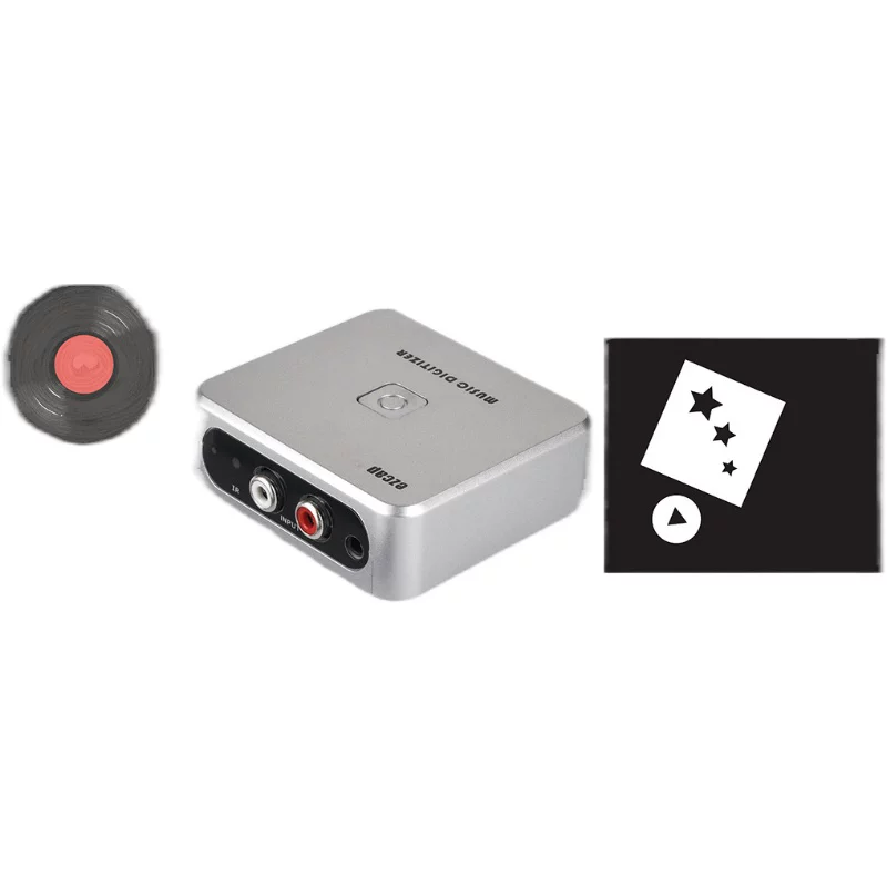Устройства EZCAP241USB для записи аудио — напрямую к устройству, флеш-накопитель/SD карта MP3 плеер, конвертер аудио