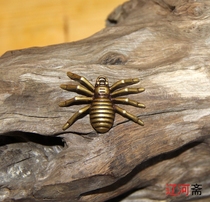 Pure Bronze Delight from Skyfall Spider Property Huntcom Bronze Ware Fine Pendulum car pendant pendant Pendant Gift Pendant Key
