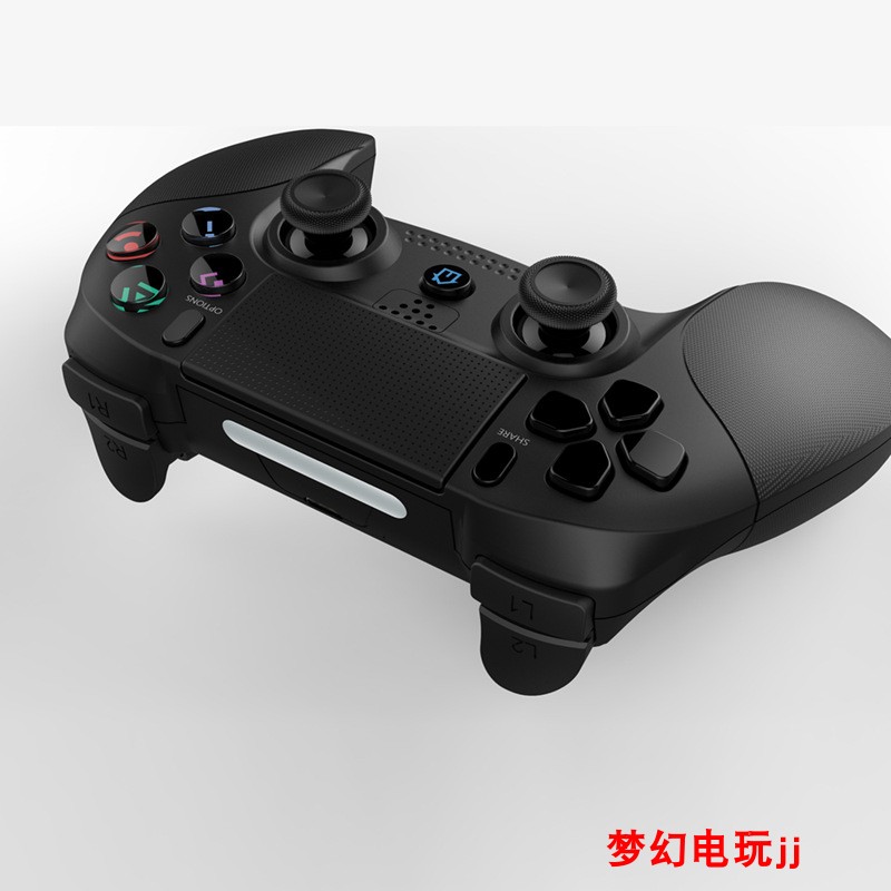 Tay cầm chơi game XB-006 mới PS4 Bộ điều khiển không dây Bluetooth Máy chủ tương thích PS3 PC - PS kết hợp dây sạc nhanh