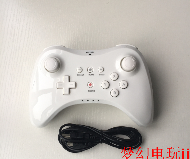 WIIU gamepad mới sừng handlebar cổ điển không dây phiên bản Wii U PRO xử lý tăng cường - WII / WIIU kết hợp wii sport resort