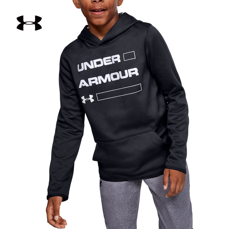 Anderma's official UA Fleece boy training sweatpants thick cotton T Under Armour-1343272