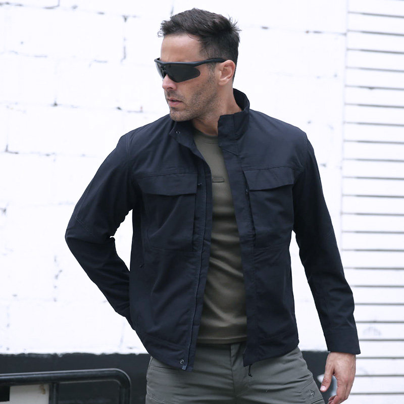 Dragon's Tooth Breaker Tactical Secret Jacket Men's Coat Stand-up Collar Trend Top Slim Spring and Autumn Iron Blood King Character Line