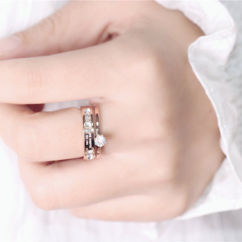 Bague Femme en Acier au titane - Ref 3087709 Image 4