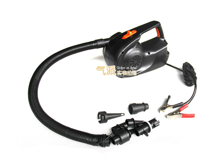 Насос 车载直流电动充气泵室户外橡皮艇钓鱼船冲气垫床沙水池加打气筒机 Other