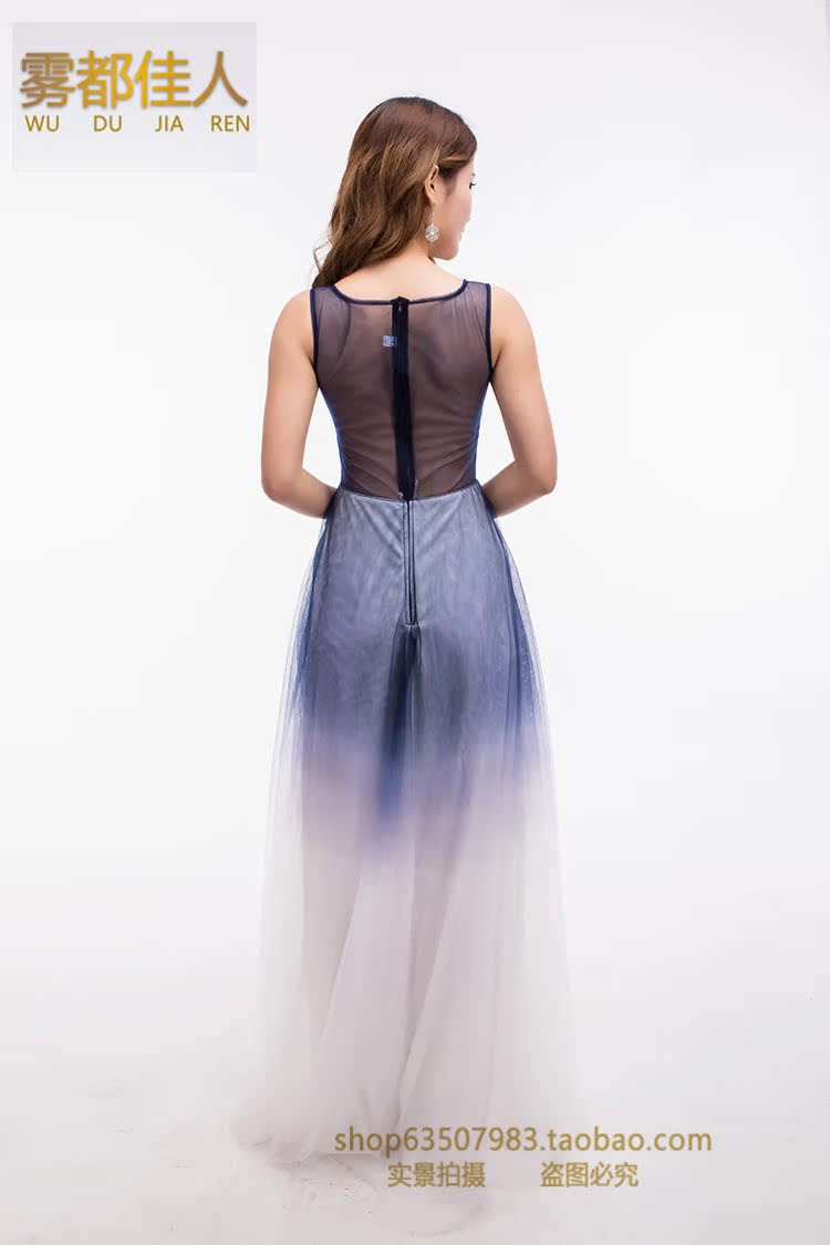 Robe de soirée en Satin - Ref 3211789 Image 9