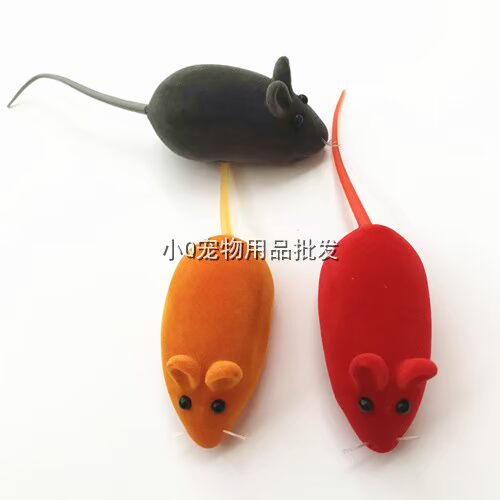 Đặc biệt cung cấp màu sắc con chó cưng mèo cung cấp âm thanh đồ chơi mèo đồ chơi chuột nhỏ thực tế mèo nóng đồ chơi - Mèo / Chó Đồ chơi đồ chơi cho chó gặm