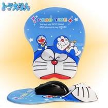 Mouse pad for girls with wrist fresh Japanese comfort silicone hand holder 3d anime cute Doraemon mouse pad