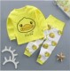 Thu childrens bộ đồ lót cotton mùa thu quần áo em bé quần áo nam và nữ màu bông mùa thu đồ ngủ quần bé mùa đông.