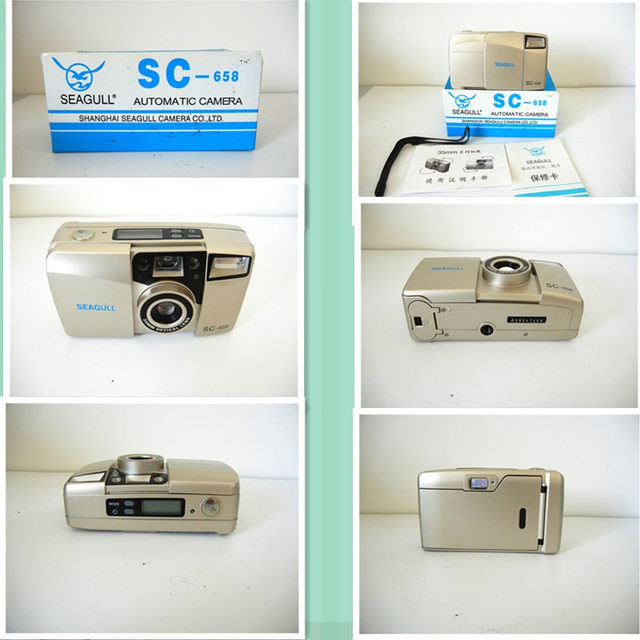 Seagull point-and-shoot camera sc-618a707918d658926sc198 fixed focus ອັດຕະໂນມັດຢ່າງເຕັມສ່ວນກ້ອງຖ່າຍຮູບ retro film