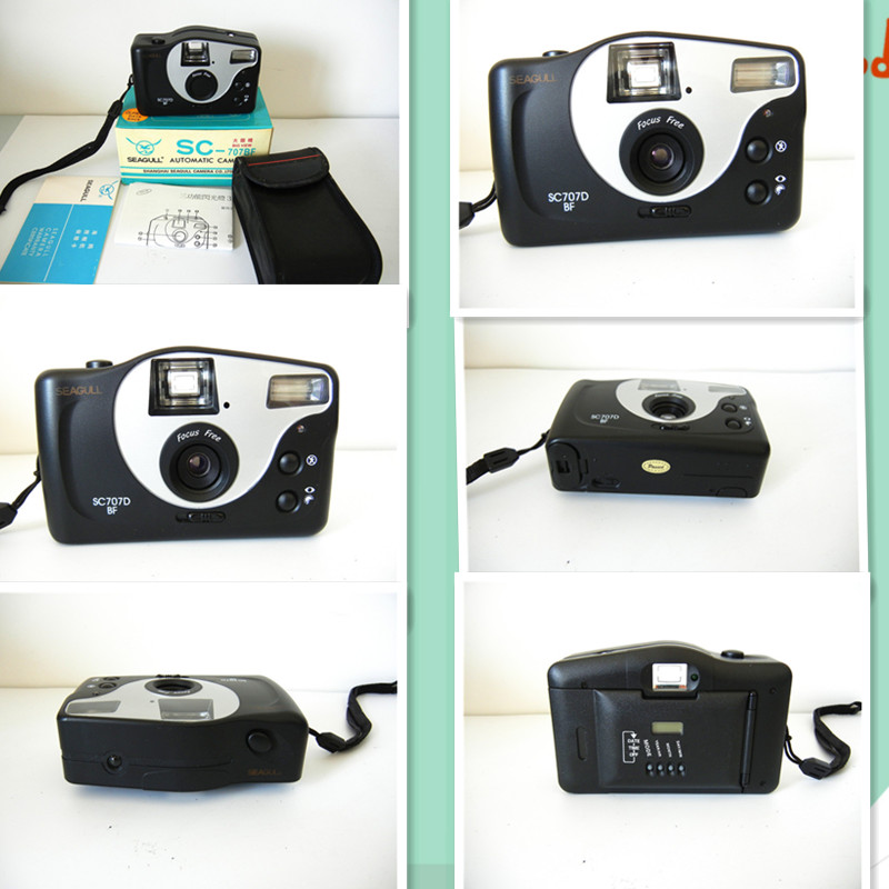 Seagull fool camera sc-618a707bf918d658926sc198 fixed focus automatic film camera