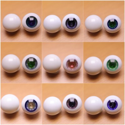 taobao agent Glossy doll, movable realistic black beads, 10mm, 8mm