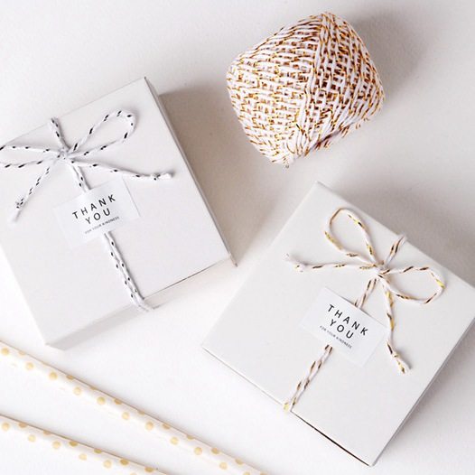 Packaging Box Gift Dressing Natural Paper Rope Pendant Raffi Straw Color Double Stock Paper Rope 20 m