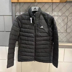 adidas Men's Windproof Windproof Warm Sports Leisure Stand Collar Short Down Jacket HZ6061