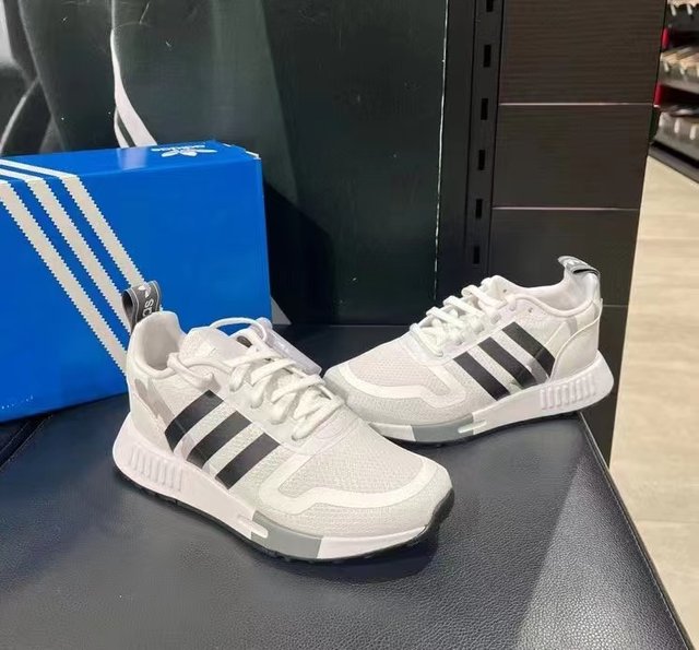 adidas clover ຜູ້ຊາຍແລະແມ່ຍິງ MULTIX ຕ່ໍາສຸດ lightweight ເກີບສີຂາວທີ່ບໍ່ເລື່ອນໄດ້ breathable ເກີບກິລາບາດເຈັບແລະ FZ3444