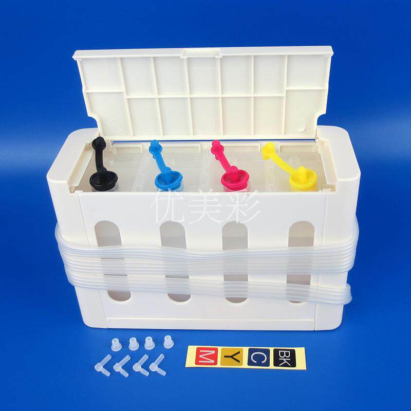 Applicable Canon HP Epson continuous supply of ink system external bottle luxury type continuous ink supply system empty kit ink water bottle 4 color