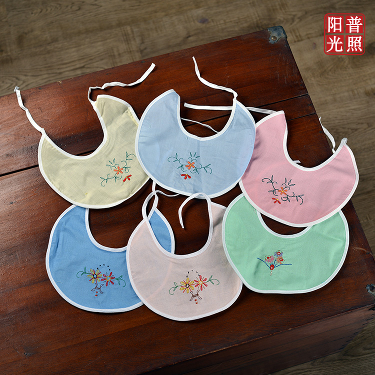 80 90s stock brand new classic collection memories kids cotton saliva belt kid bib