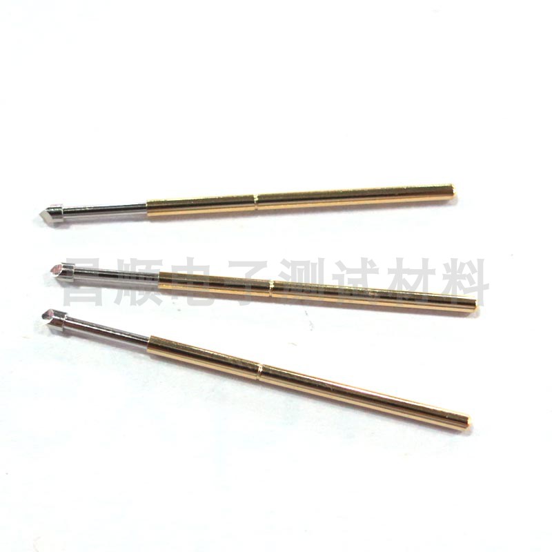 PM75-T2 three-sided prismatic head PCB test needle probe spring needle thimble frame needle tool needle