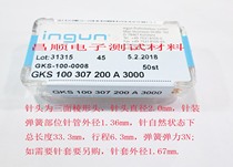 INGUN GKS-100 307 200 A3000 (100 pcs)Test needle Probe Thimble Spring needle