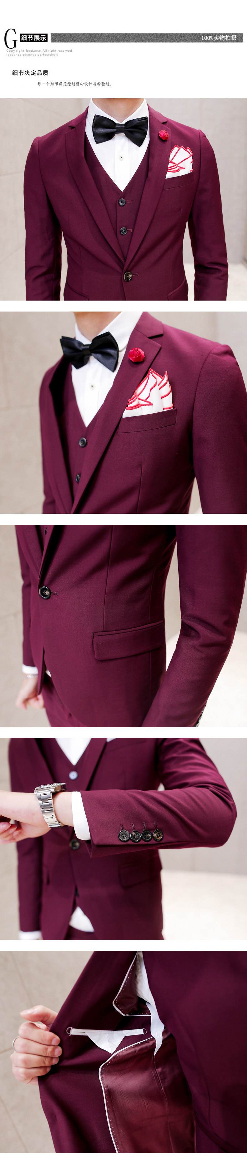 Costume homme en polyester pour Quatre saisons - Ref 1562098 Image 43