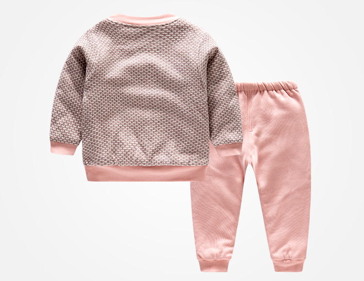Thận đậu rồng bé bộ đồ cotton trẻ em cotton mỏng quần áo cotton dày áo khoác nam và nữ bé 1 trẻ ra quần áo 5 tuổi thu đông quần yếm cho bé gái
