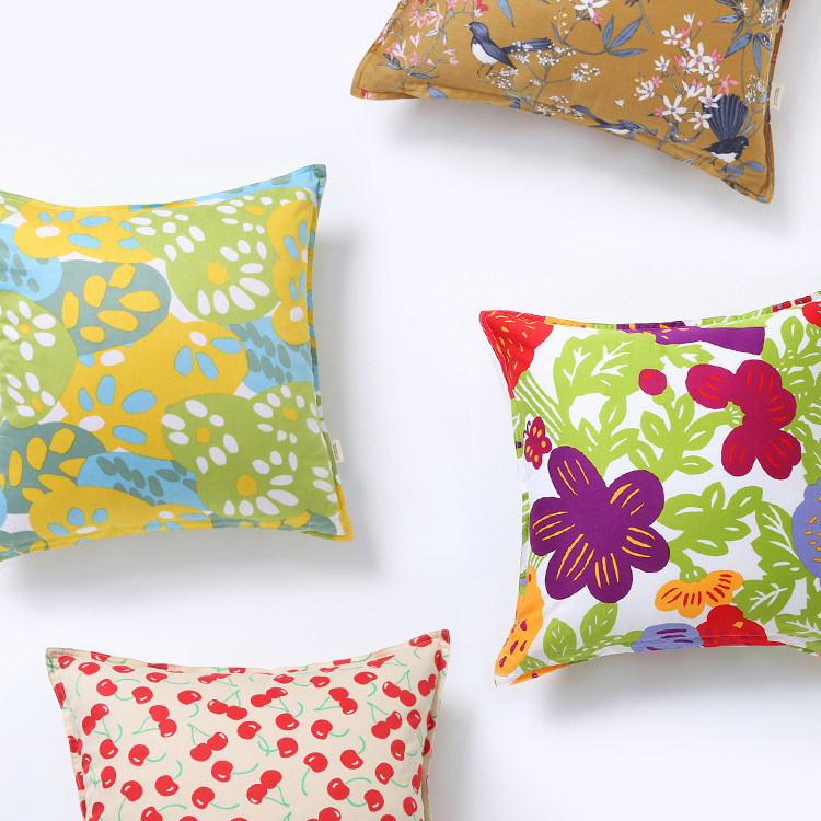 CASTLE GARDEN full cotton minimalist modern holding pillow cover without core leaning back cushion sleeve 45 50 60