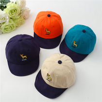 2020 Spring and Autumn new childrens hat sika deer baseball cap boy sun hat Korean version