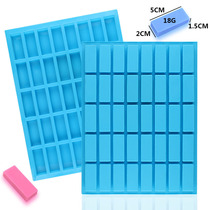 40 consecutive square silicone mold creative cold vegetable mold crab meat frozen shrimp frozen artistic conception dish long bar frozen lobster frozen duck tongue frozen