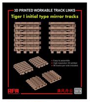 Pre-sale Wheat Field RFM-2019 1 35 German Tiger I Mirror Movable Track 3D Printing Kit