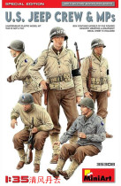 MiniArt 35308 1 35 American Jeep members and Gendarmes