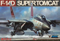 Pre-SALE AMK 88009 1 48 US F-14D SUPPER TOMCAT PANDA FIGHTER NEW coating