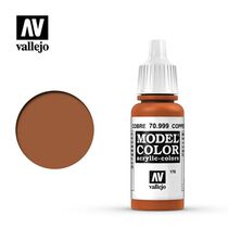 Spanish vallejo(AV paint) hand coated with water paint 70999 copper 17ML 176