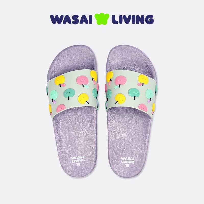 Wasai Living Cute Cartoon Kidsren's Home Slippers for Girls, Wear-Resistant, Non-Slip, One-Piece Slippers for Boys, Summer