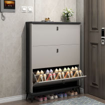 Willpower ultra-thin Shoe cabinet Home doordoor Large-capacity tipping-bucket-style Hyun-in-closing cabinet minimalist modern containing shoe rack