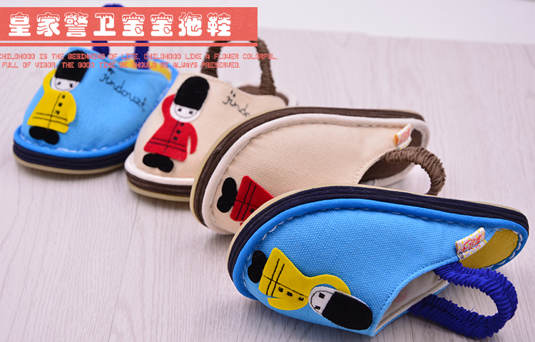 Pantoufles enfants en coton - semelle Melaleuca - Ref 1035895 Image 7