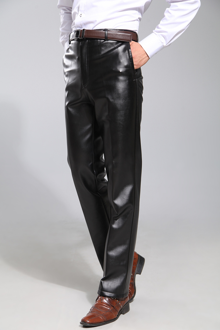 Pantalon cuir homme droit pour automne - Ref 1488258 Image 28