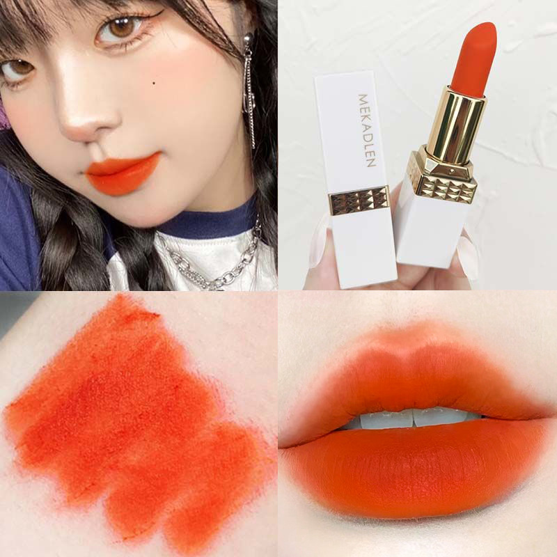 Mccatiel Orange Lipstick Orange Warm Orange Waterproof Summer Whitening Matte Matte Student Niche Brand Mccatiel Orange Lipstick Orange Warm Orange Waterproof Summer Whitening Matte Matte Student Niche Brand