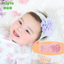 Miyiio Cotton House baby headgear hair band female baby dress with hair accessories newborn Photo high quality floral headdress