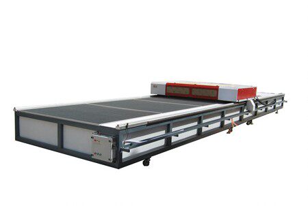 Ten-year-old shop Weier laser cutting bed leather cutting machine clothing cutting cutting bed 180*650CM