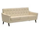 Nhật Bản nhập khẩu Karimoku60 Nhật Bản sofa ba chỗ retro phòng khách văn phòng công ty căn hộ nhỏ - Ghế sô pha ghế sofa phòng khách nhỏ Ghế sô pha