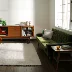 Nhật Bản nhập khẩu Karimoku60 Nhật Bản sofa ba chỗ retro phòng khách văn phòng công ty căn hộ nhỏ - Ghế sô pha ghế sofa phòng khách nhỏ Ghế sô pha