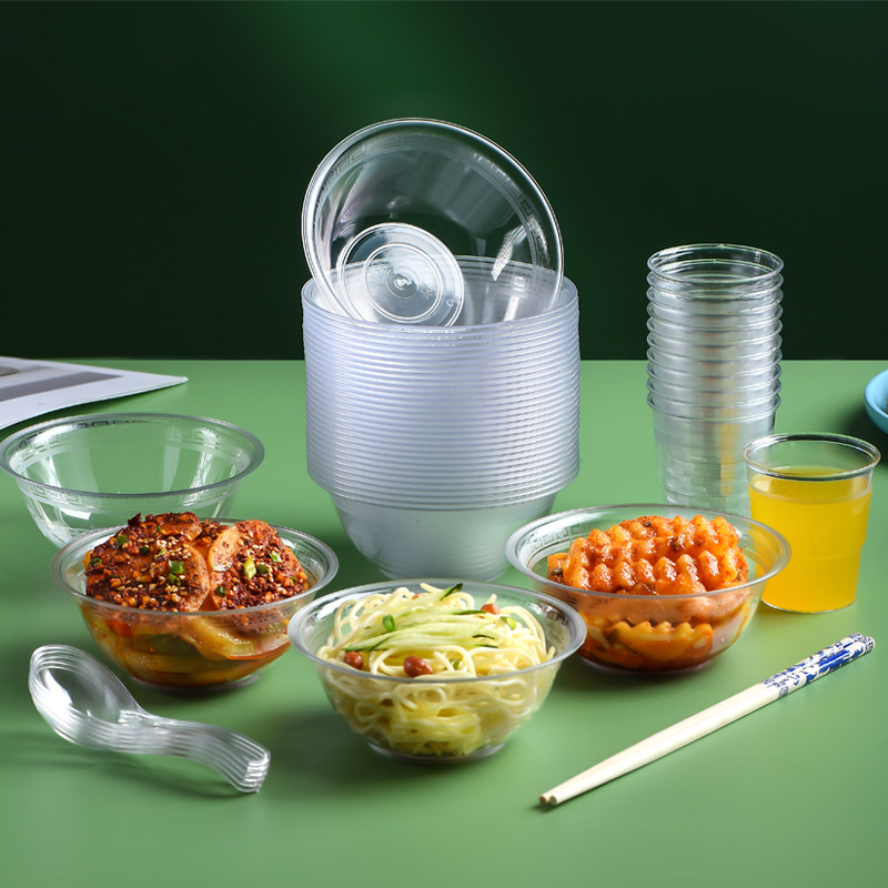 Disposable chopsticks thickened hard aviation crystal environmental protection salad tableware New Year hotel commercial wedding banquet