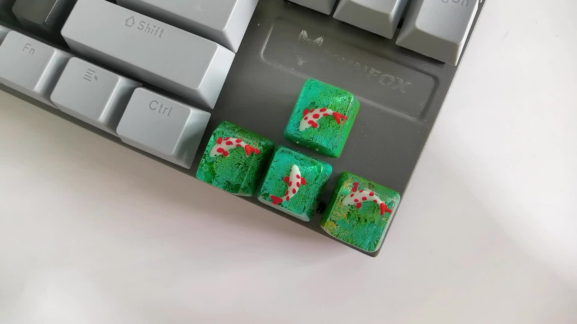 Custom Spacebar Keycap Artisan Keycap Resin Key Cap Resin Keyboard Case