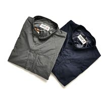 Silk smooth functional technology fabric autumn mens stand collar slim casual jacket jacket jacket jacket