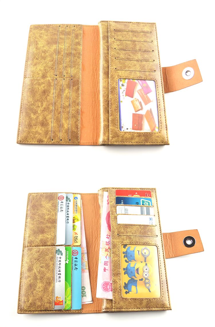One Piece Long Wallet Luffy Passing Order Đăng ký Anime Anime Ví ngoại vi Ví sinh viên nam nữ các sticker dễ thương