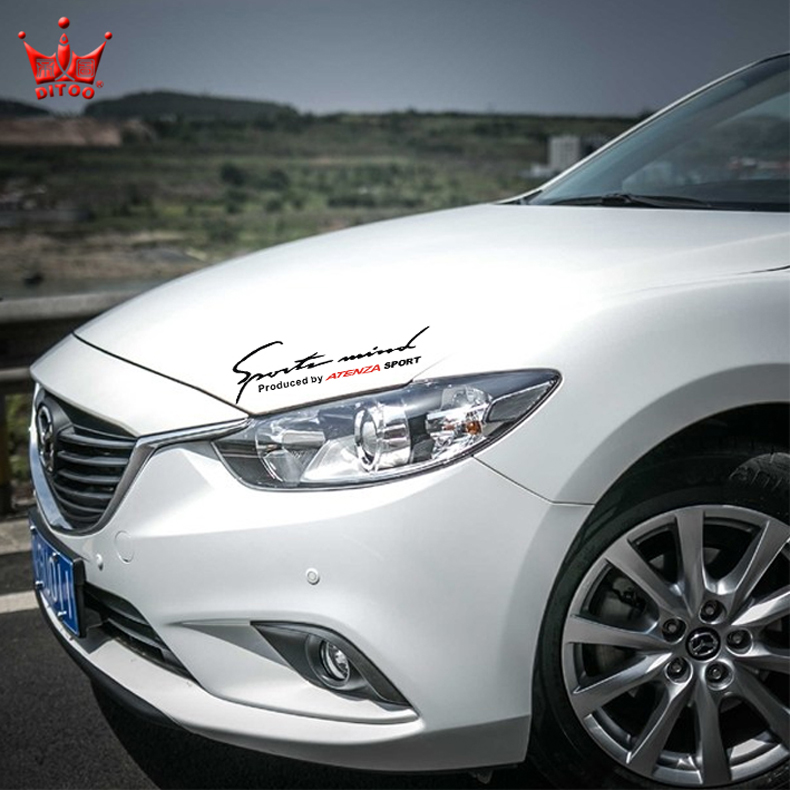❥家居館❥Mazda馬自達3Axela昂克賽拉 ATENZA 26CX-5燈眉改裝飾汽車貼紙個性拉花貼