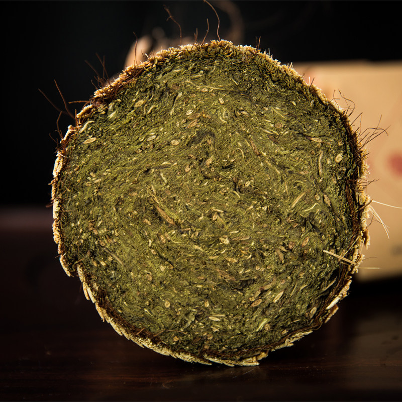 Hunan Anhua Black Tea Raw Leaf Pure Material Wild Tea 17 Years High Horse Royal Rolls 120 150 gr Ye Pinyuan Source Anhua