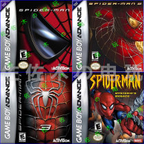 GBA Spider-Man 1 2 3 4 Jackie Chan Spider-Man Wolverine Batman Balds Gate Harbor GBC cassette